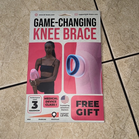 Dr. Brace Knee sleeve with gel pad - Picture 2 of 10